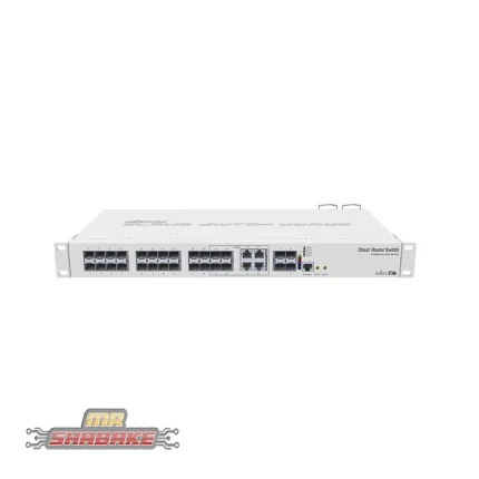 روتر سوئیچ میکروتیک مدل CRS328-4C-20S-4S+RM CRS328-4C-20S-4S+RM
