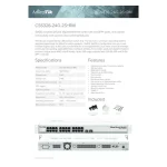 سوئیچ میکروتیک مدل CSS326-24G-2S+RM