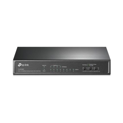 سوئیچ TP-Link مدل TL-SF1008P با نمای کامل دستگاه